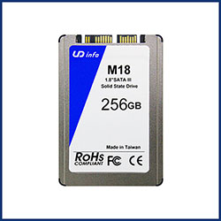 New 1.8” micro SATA SSD