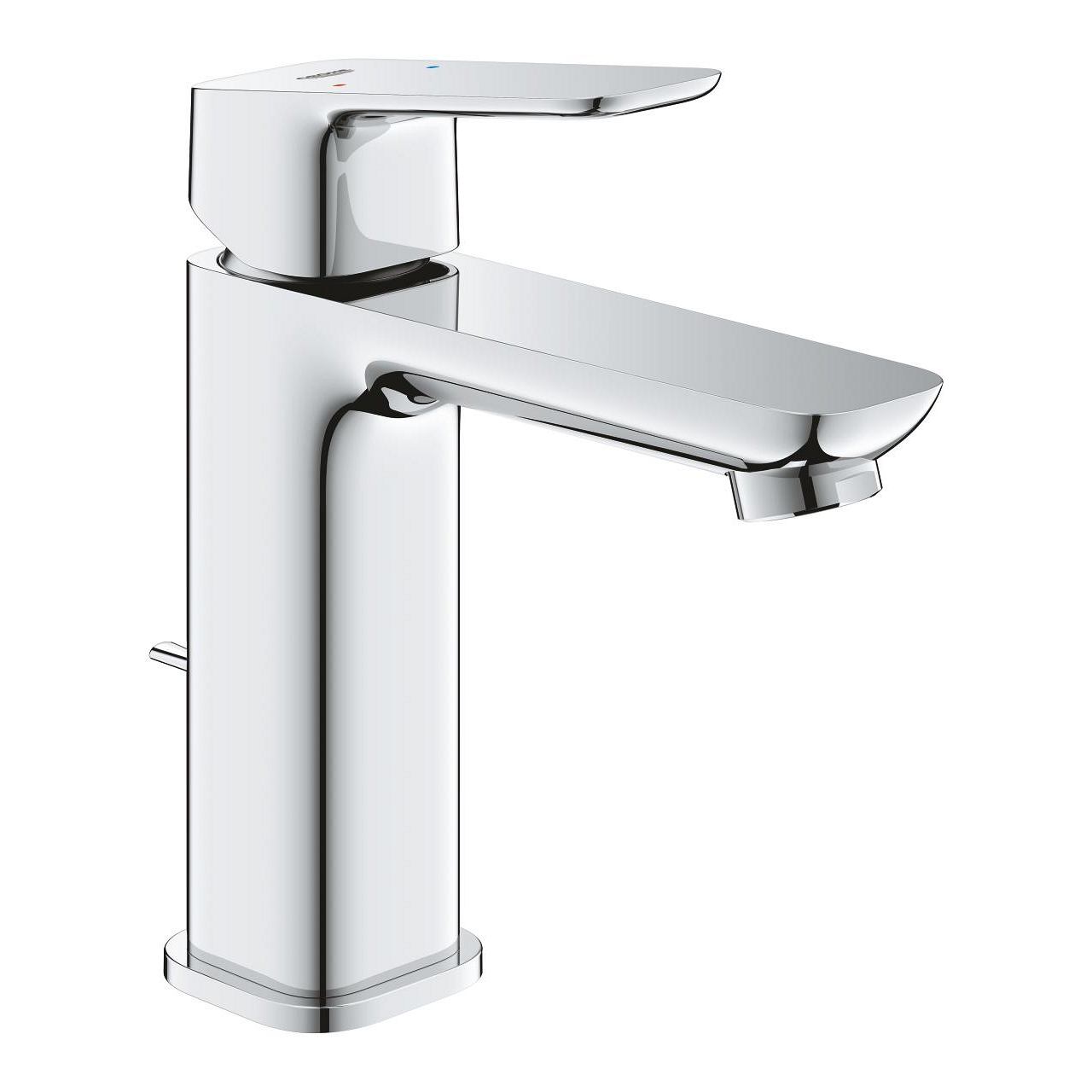 GROHE<br>1017490.000<br>CUBEO M-Size 單槍面盆龍頭<br>(鉻色)示意圖