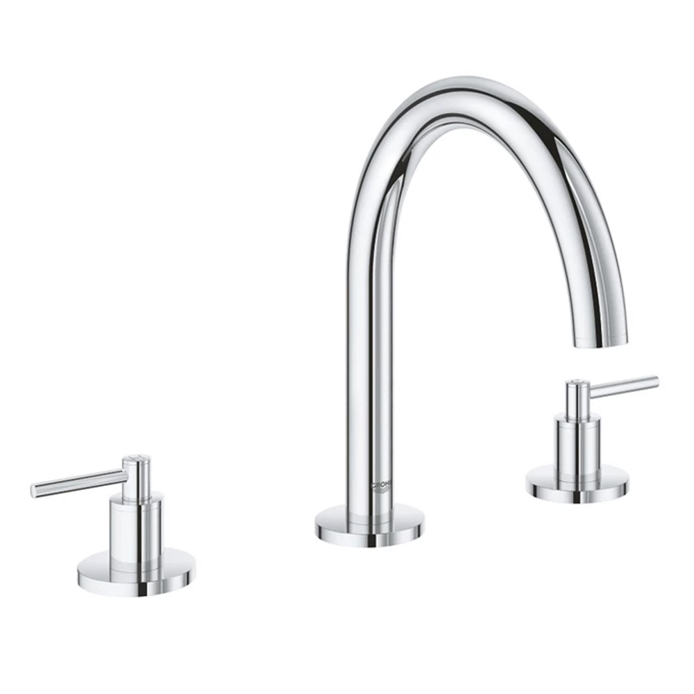 GROHE 127866<br>ATRIO 三孔面盆龍頭<br>(鉻色)示意圖