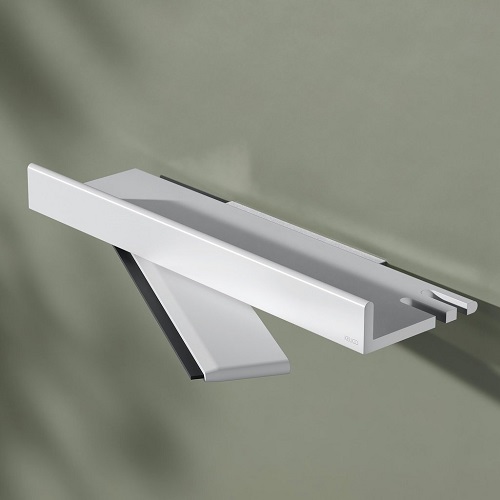 KEUCO K12859.510000<br>REVA鋁製淋浴置物層板示意圖