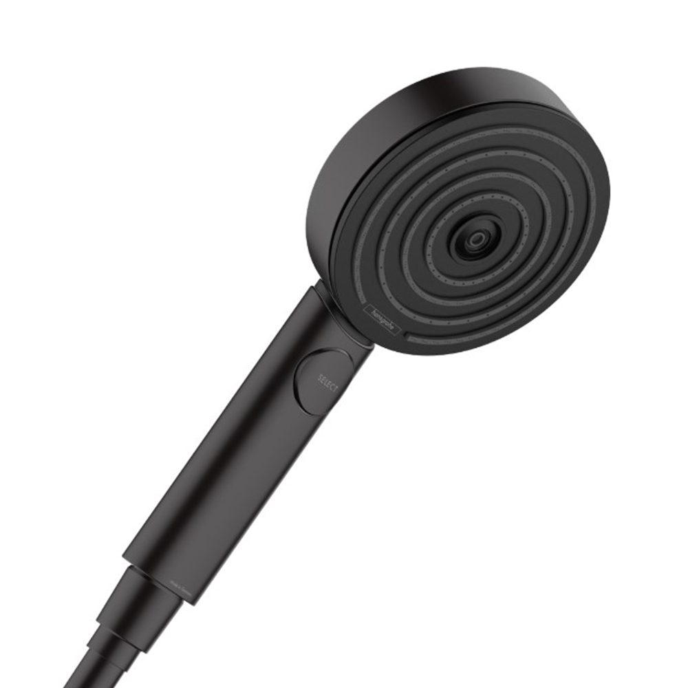 Hansgrohe 24110670<br> Pulsify Select S <br>三段式蓮蓬頭 3種水流(霧黑)示意圖
