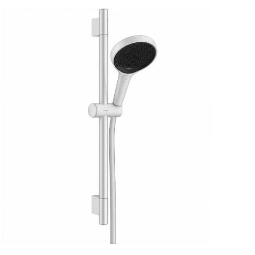 ★Hansgrohe 28745700<br>Unica S Puro 蓮蓬頭滑桿組 65cm 三種水流(白)示意圖