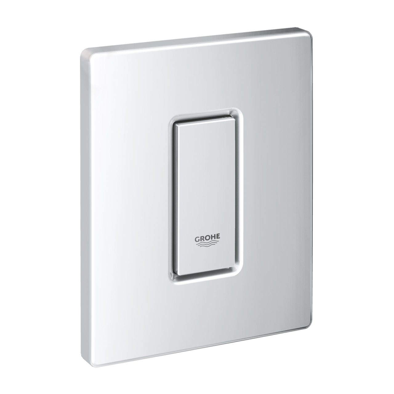 GROHE 38784.000<br>Skate Cosmopolitan 單段式沖水面板<br>(鉻色)示意圖