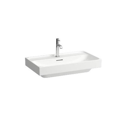 LAUFEN 81011.7<br>MEDA 檯面盆 白色<br>(80x46cm)示意圖