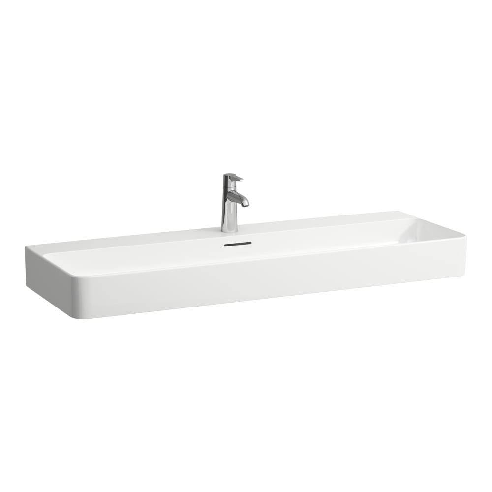 LAUFEN 81028.9 <br>VAL 掛壁式面盆<br>(120x42cm)示意圖