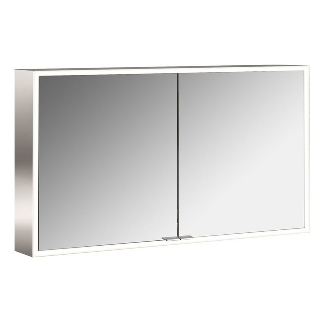 EMCO<br>9497.062.84TW<br>PRIME Facelift <br>掛壁式雙門鏡箱120cm<br>(鏡面牆板)示意圖
