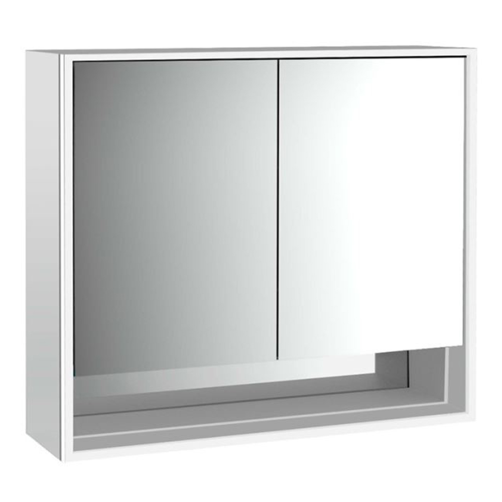 EMCO<br>9798.052.06TW<br>Loft 掛壁式雙門鏡箱80cm<br>(鏡面牆板)示意圖