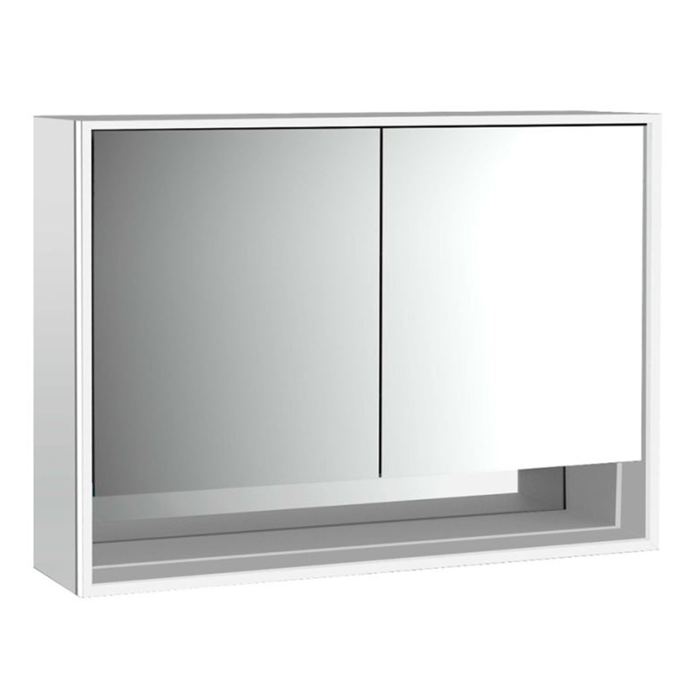 EMCO<br>9798.052.12TW<br>Loft 掛壁式雙門鏡箱100cm<br>(鏡面牆板)示意圖