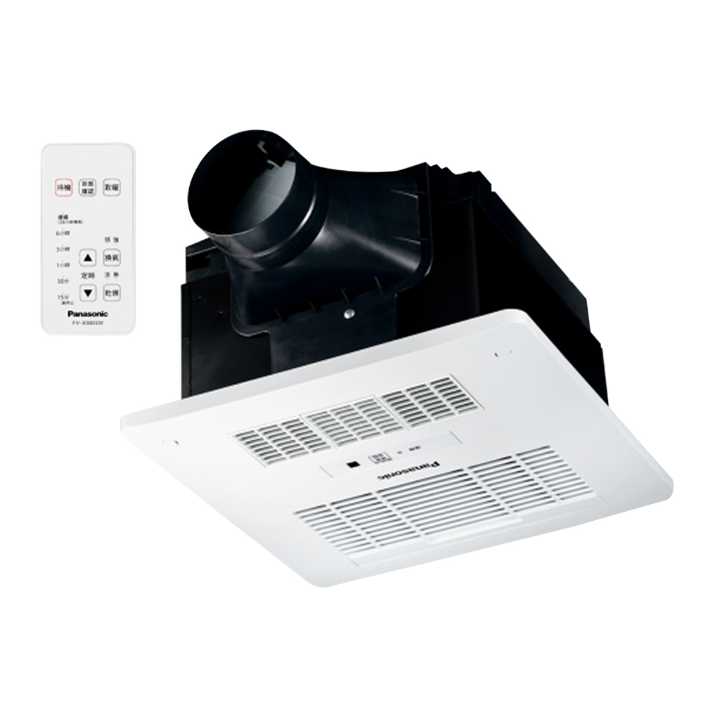 Panasonic國際牌<br>FV-30BD1R (110V) /<br>FV-30BD1W (220V)<br>浴室暖風乾燥機<br>(DC馬達/無線遙控)示意圖