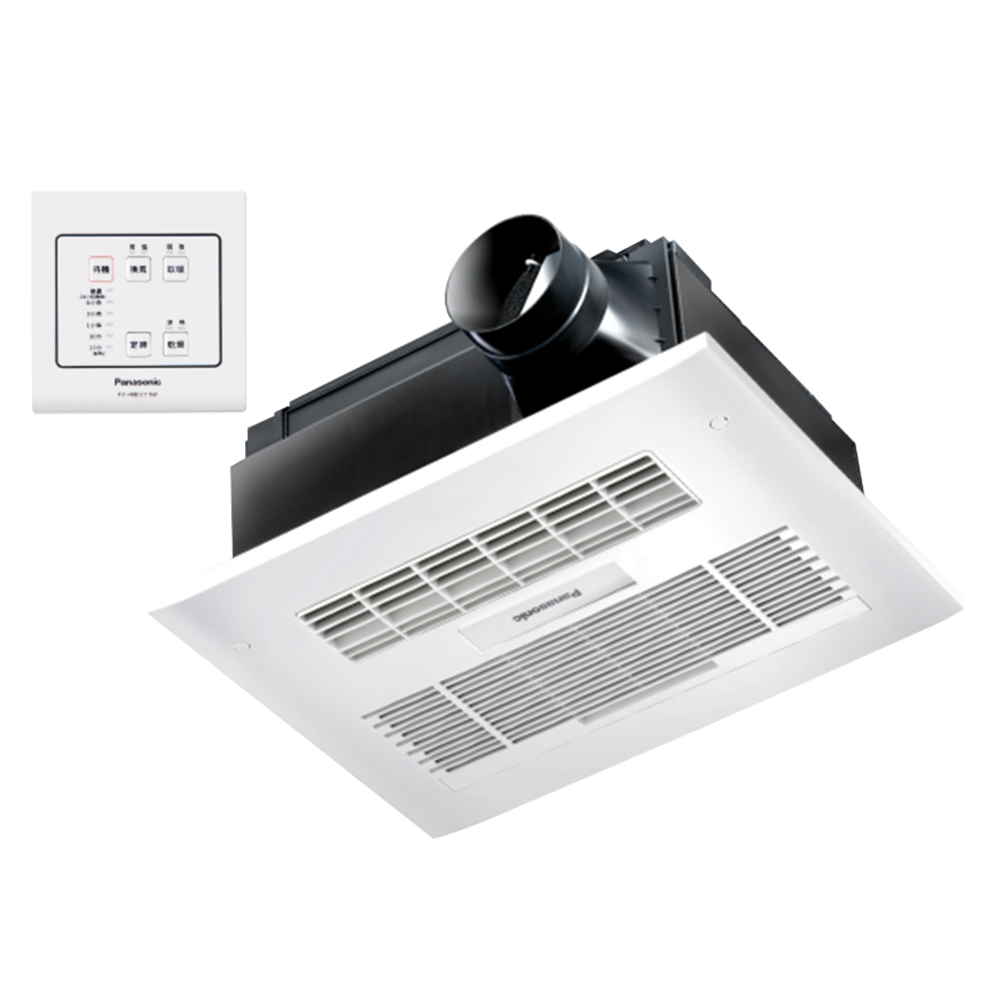 Panasonic國際牌<br>FV-40BUY1R (110V) /<br>FV-40BUY1W (220V)<br>浴室暖風乾燥機<br>(單馬達/有線遙控)示意圖