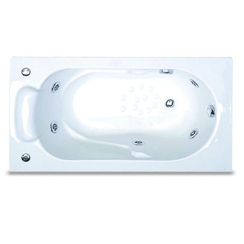 CATIA H-106-C<br>壓克力嵌入式浴缸(附一般磁塞)示意圖
