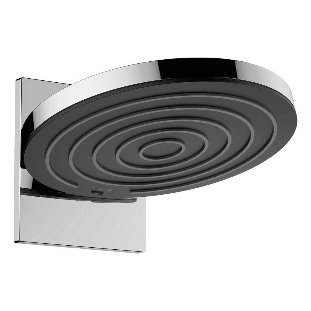 Hansgrohe 24150000<br>Pulsify S 埋壁式頭頂花灑<br>(鉻色 / 二種水流)示意圖