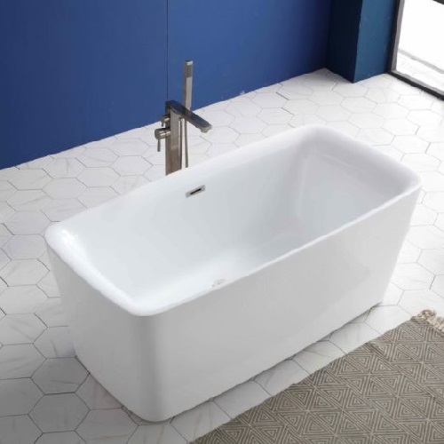 iBENSO MO-6111B<br>壓克力獨立式浴缸<br>(150x 73.7 x60cm)示意圖