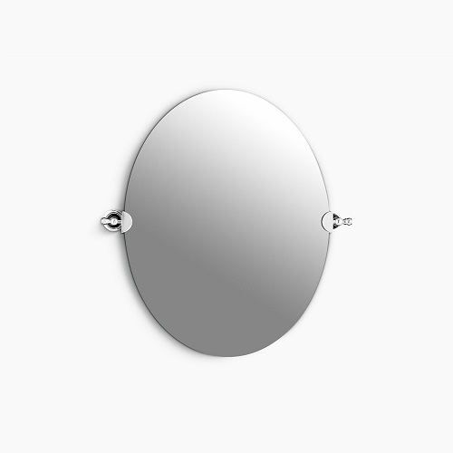 K-16145T-CP<br>REVIVAL 化妝橢圓鏡子示意圖