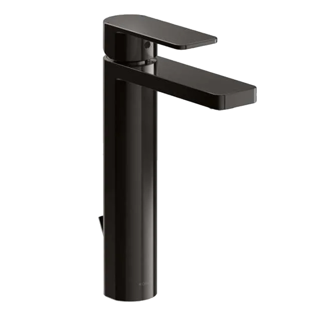 ♣️KOHLER 個性盡顯♣️<br>K-23475T-4-PGP<br>Parallel 單槍加高面盆龍頭<br>(極夜黑)示意圖