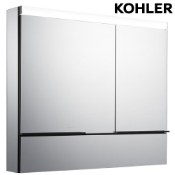 〝KOHLER 促銷商品〞<br>K-24376T-NA<br>MAXISPACE 2.0 鏡櫃 <br>98cm  (上燈/無冰箱版)示意圖