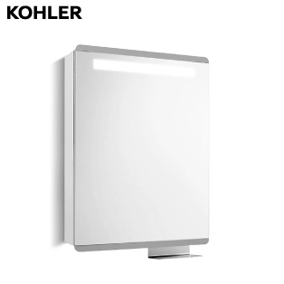 KOHLER <br>K-25237T-L-NA<br>Family Care 鏡櫃60cm(左開)<br>(內有插座版)示意圖