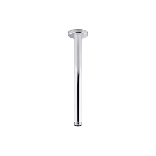 KOHLER<br>K-26321T-CP<br>Statement<br>吸頂式單水頭頂花灑臂(305mm)<br>(鉻色)示意圖
