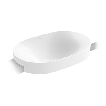 KOHLER<br>K-31702T-0<br>CHALICE 半崁盆<br>(58x37.7x90 cm)示意圖