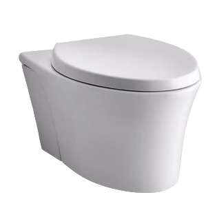 🎀KOHLER 限量優惠🎀<br>K-5723K-0<br />VEIL 壁掛式馬桶座<br>(不含馬桶蓋/21.8cm)示意圖