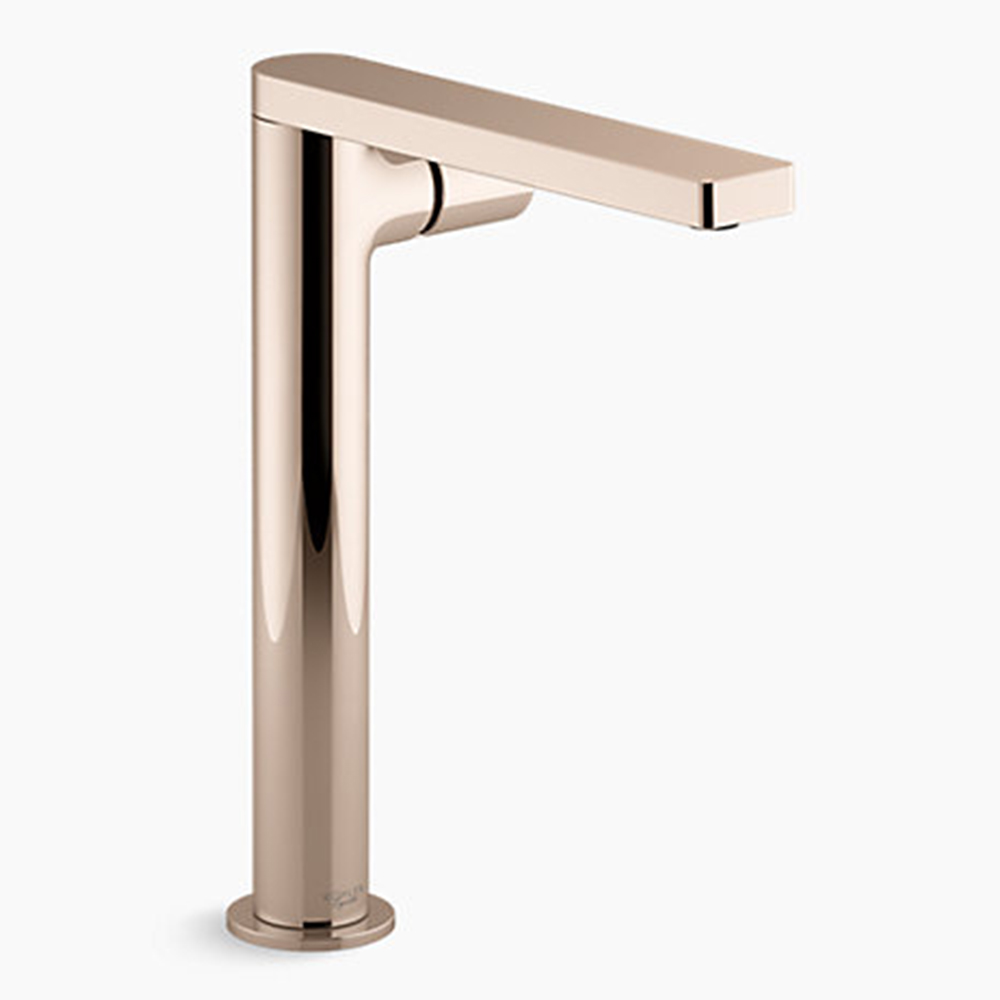 KOHLER<br>K-73054T-B7-RGD<br>Composed 超高面盆龍頭<br>(側把手/玫瑰金)示意圖