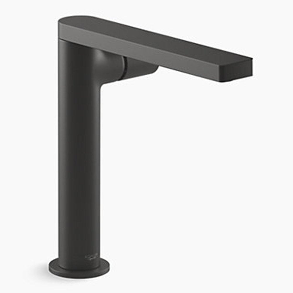 KOHLER<br>K-73159T-B7-BL<br>Composed 加高單槍面盆龍頭<br>(側把手/霧黑)示意圖
