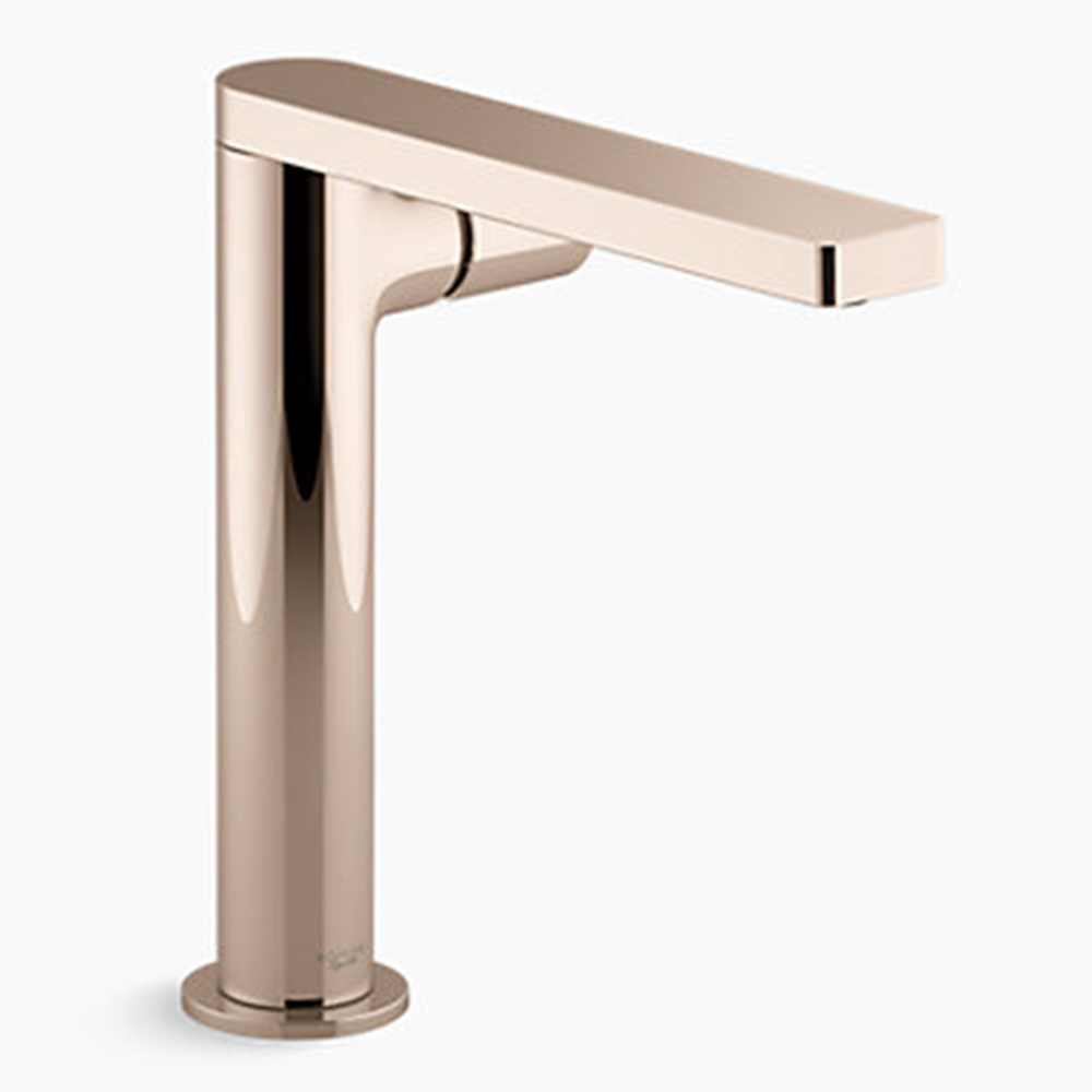 KOHLER<br>K-73159T-B7-RGD<br>Composed 加高單槍面盆龍頭<br>(側把手/玫瑰金)示意圖