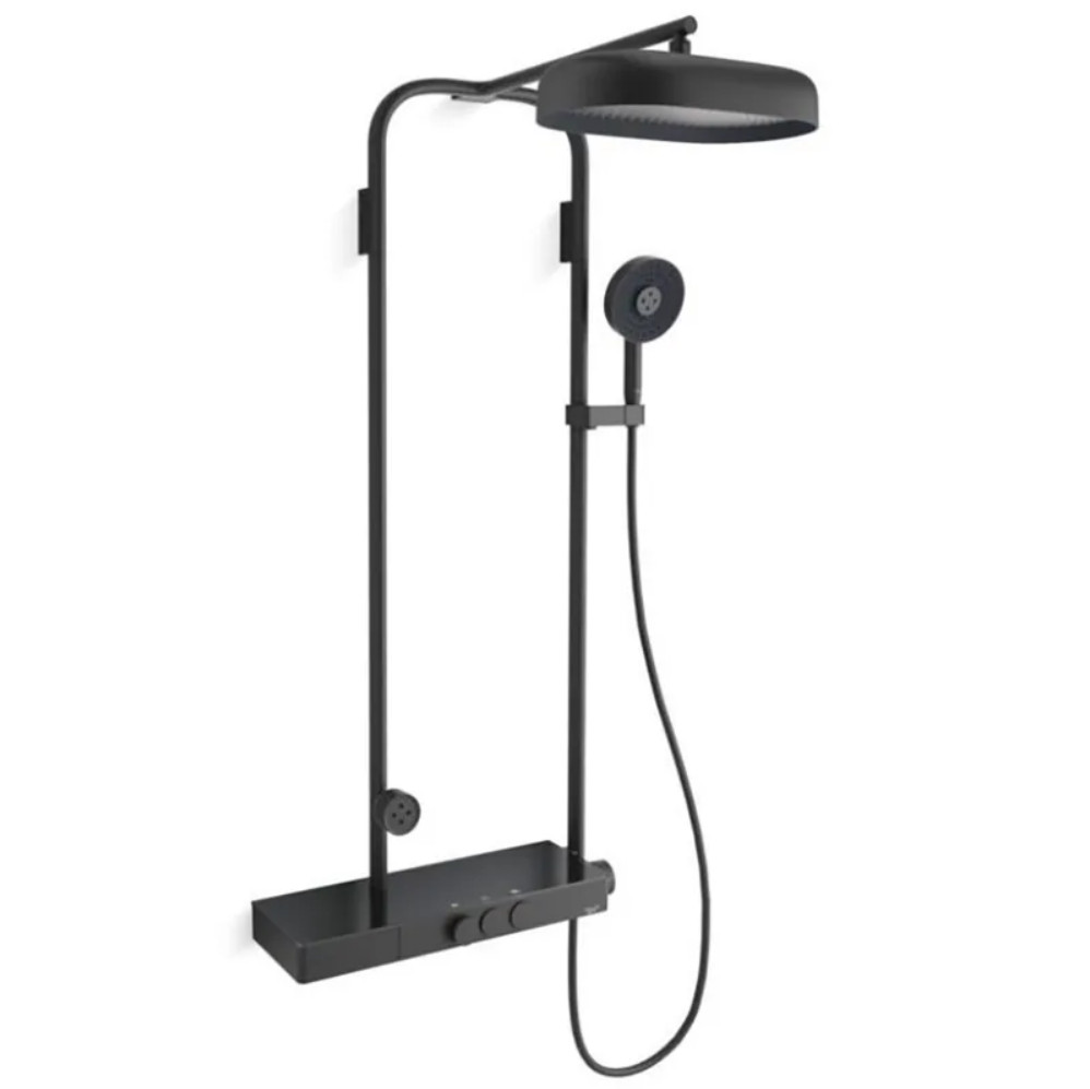 🌳KOHLER 永續的美學🌳<br>K-EX31845T-9-BL<br>Spaviva 三路出水恆溫淋浴組<br>(霧黑)示意圖