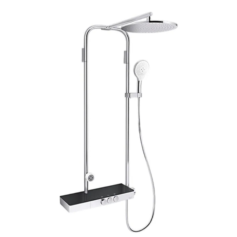 🌳KOHLER 永續的美學🌳<br>K-EX36244T-9-CP<br>Spaviva 三路出水恆溫淋浴組<br>(鉻色)示意圖