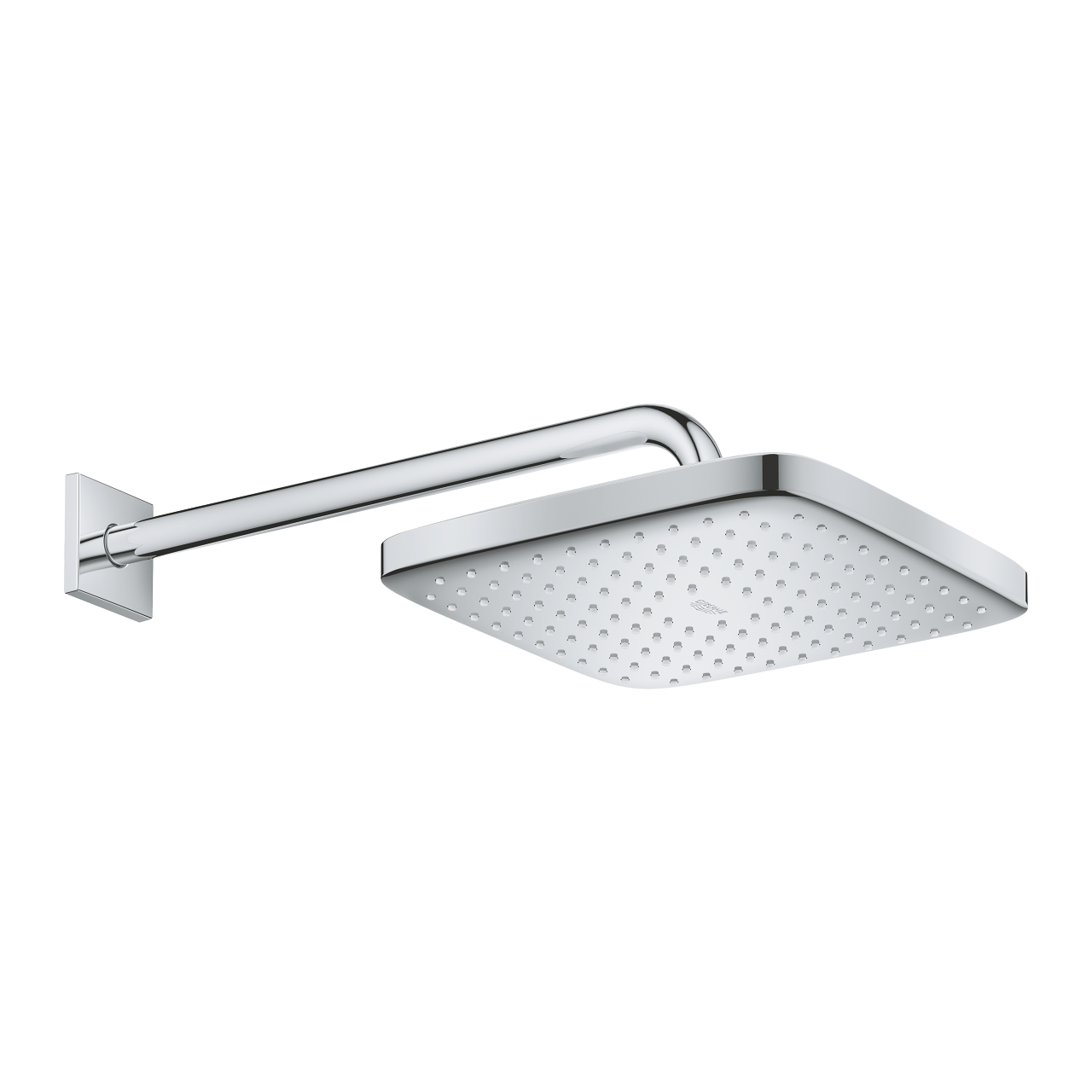 GROHE 26687.000<br>Tempesta 250 Cube <br>方形頭頂花灑盤組(鉻色)示意圖