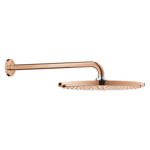 GROHE 26066.DA0<br>Rainshower Mono 310 <br>圓形頭頂花灑盤組(玫瑰金)示意圖
