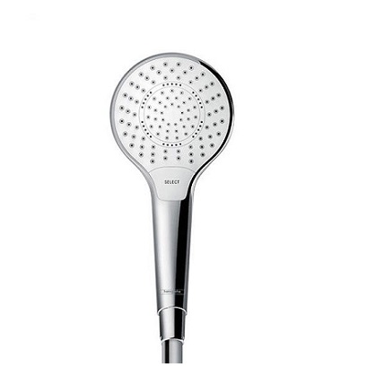 ★Hansgrohe 26801407<br>Croma Select S Multi<br>三段式蓮蓬頭 3種水流示意圖