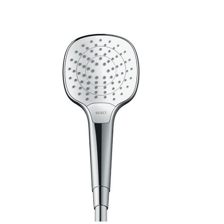 ★Hansgrohe 26813407<br>Croma Select E Vario <br>三段式蓮蓬頭 3種水流示意圖