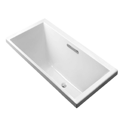 〝KOHLER 促銷商品〞<br>K-18341T-0<br>Evok 167.5cm 壓克力嵌入式浴缸示意圖