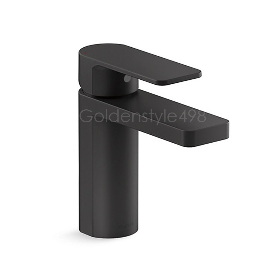 🌳KOHLER 永續的美學🌳<br>K-23472T-4-BL<br>Parallel 單槍面盆龍頭<br>(霧黑)示意圖