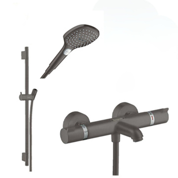 Hansgrohe <br>Ecostat Comfort 13114340<br>恆溫浴缸龍頭套組 (霧黑鉻)示意圖
