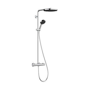 Hansgrohe 24236000<br>Pulsify S Puro 260恆溫淋浴花灑組<br> (二出水/鉻色)示意圖