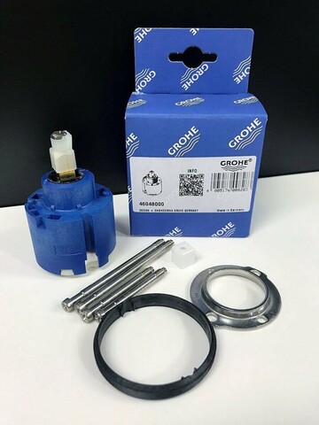 GROHE 46048000<br>淋浴龍頭陶瓷閥芯示意圖