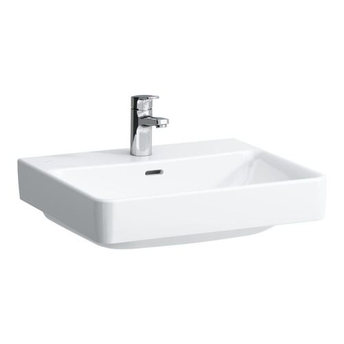 LAUFEN 81086.2<br>PRO X 掛壁式面盆<br>(55x46.5cm)示意圖