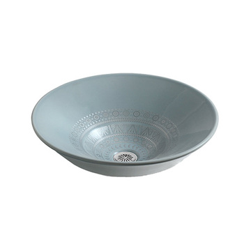 KOHLER<br> K-14223-SR1-K7<br>Caravan Nepal 獨立盆<br>(41.3 cm)示意圖