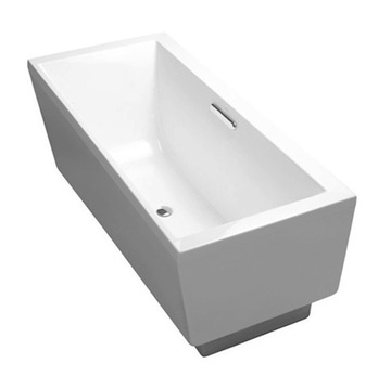 〝KOHLER 促銷商品〞<br>K-18343T-0<br>Evok 167.5cm 壓克力獨立式浴缸示意圖