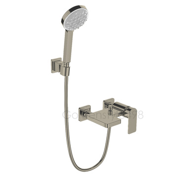 ♣️KOHLER 設計趨勢♣️<br>K-23494T-4-BN<br>Parallel 浴缸花灑龍頭組<br>(羅曼銀) - 含下出水示意圖