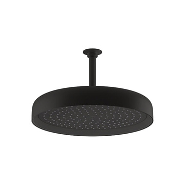 KOHLER<br>K-26292T-BL<br>Statement<br>14吋圓形頭頂花灑<br>(霧黑)示意圖