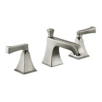 KOHLER<br>K-454T-4V-BN<br>Memoirs 藝術桿型把手面盆龍頭<br>(羅曼銀)示意圖