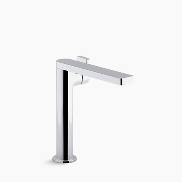 KOHLER  K-73168T-4-CP<br>Composed 面盆龍頭<br>（側桿型把手）鉻色示意圖