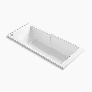 KOHLER <br>K-75418T-0<br>Struktura 1.7米壓克力崁入式浴缸示意圖