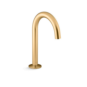 KOHLER <br>K-77967T-2MB<br>Components 鵝頸形面盆龍頭<br>(霧金)示意圖