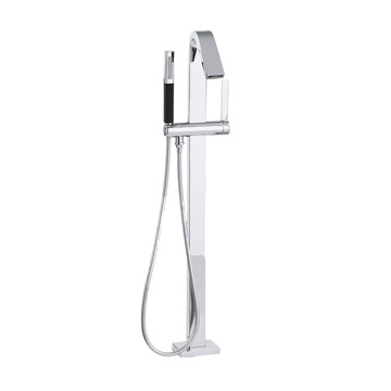 KOHLER K-8147T-4-CP<br>Loure 立式浴缸龍頭示意圖