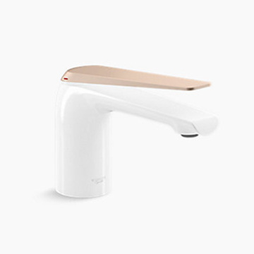 〝KOHLER 促銷商品〞<br>KOHLER K-97345T-B4-0RG<br>Avid 單槍面盆龍頭 <br>(玫瑰金白)示意圖