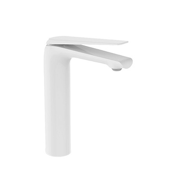 〝KOHLER 促銷商品〞<br>K-97347T-4-0<br>Avid 單槍高腳臉盆龍頭<br> (白)示意圖